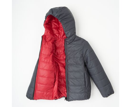  Куртка з капюшоном двостороння демісезонна дитяча 2ПЛ105, image 2 