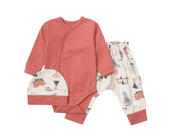  Комплект (боді + штанці + шапочка) дитячий К5СН006, фото 1 