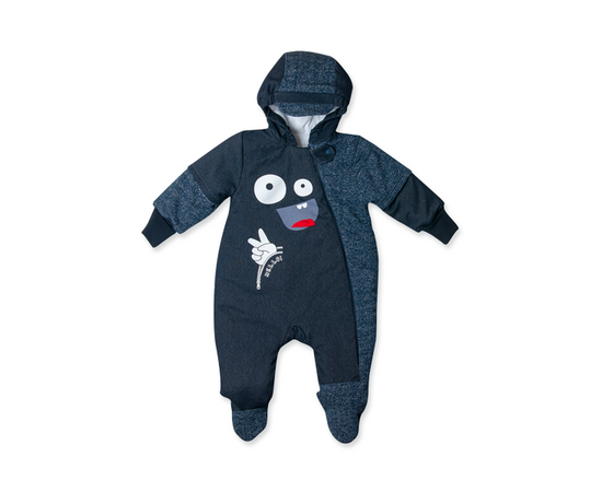  Демісезонний чоловічок (комбінезон) з утеплювачем (синтепон) дитячий 8ДЖ021, image 1 