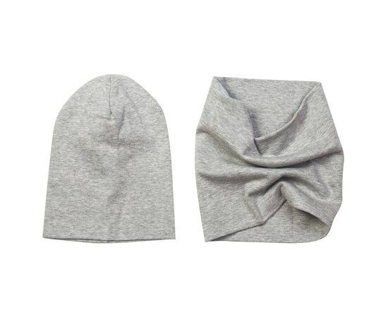  Демісезонний комплект (шапка + хомут) дитячий К13ЛС001, image 1 