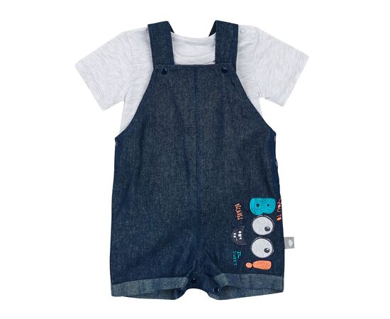  Комплект дитячий з напівкомбінезону та футболки К3КЛ010, фото 1 