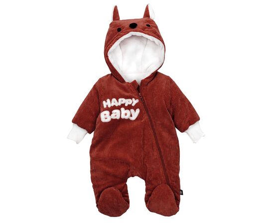  Демісезонний чоловічок (комбінезон) з утеплювачем (синтепон) га флісі дитячий 8ВВ060, фото 2 