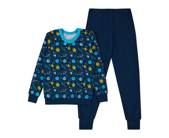  Піжама утеплена з начосом (світшот + штани) дитяча К3ФТ118, фото 1 