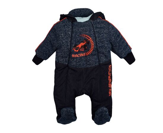  Демісезонний чоловічок (комбінезон) з утеплювачем (синтепон) дитячий 8ДВ032, фото 1 