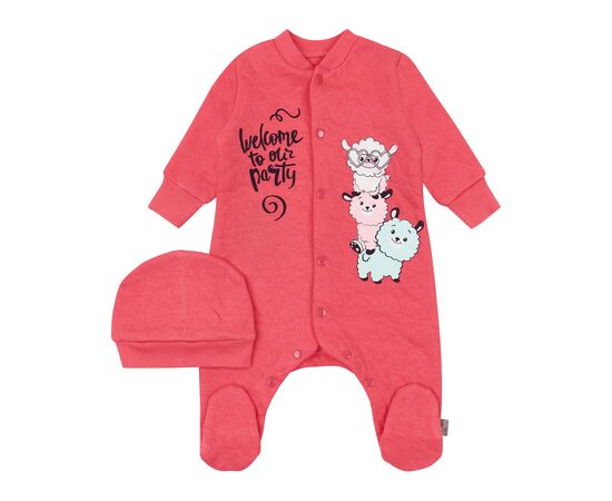  Комплект (чоловічок утеплений + шапочка) дитячий К8КП008, image 3 