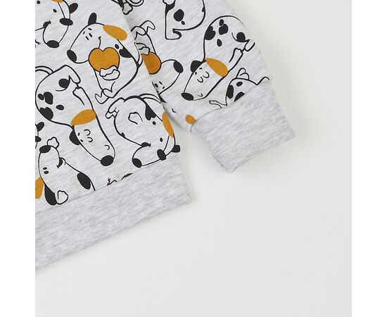  Піжама утеплена з начосом (світшот + штани) дитяча К3ФТ118, image 10 