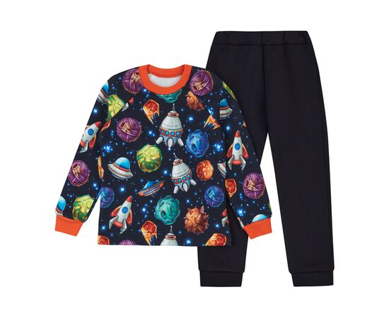  Костюм утеплений з начосом (світшот + штани) дитячий К3ТФ138, image 2 