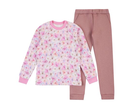  Костюм утеплений з начосом (світшот + штани) дитячий К3ТФ138, image 1 