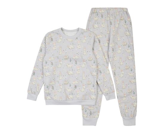  Піжама утеплена з начосом (світшот + штани) дитяча К3ФТ152, фото 1 