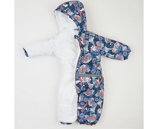  Зимовий комбінезон дитячий з утеплювачем на флісі 8ПЛ078, фото 6 