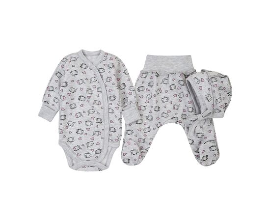  Комплект (чепчик + боді + повзунки) дитячий К5ФТ018, image 2 