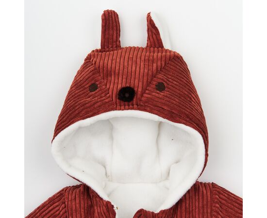  Демісезонний чоловічок (комбінезон) з утеплювачем (синтепон) га флісі дитячий 8ВВ060, фото 7 