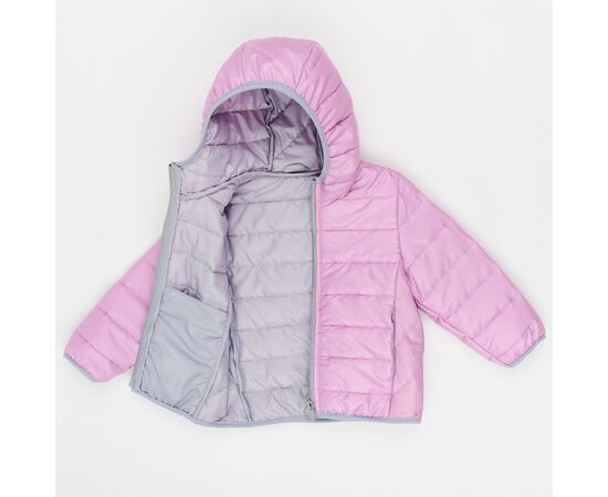  Демісезонна стьобана куртка з капюшоном дитяча 2ПЛ103, image 5 