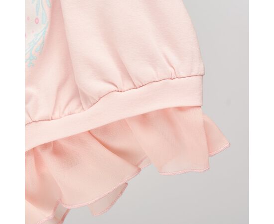  Майка з шифоновою вставкою дитяча 4Б146, фото 5 