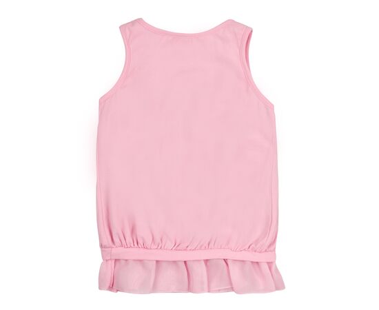  Майка з шифоновою вставкою дитяча 4А146, фото 3 