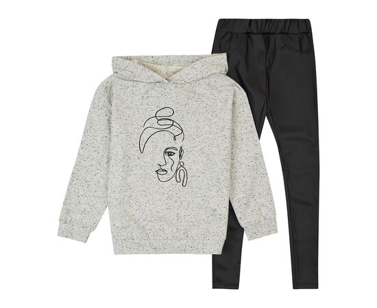  Костюм (худі + лосини) дитячий К3ДВ145, image 2 