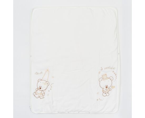  Демісезонний велюровий конверт-ковдра для новонароджених 14ВЛ003, image 7 