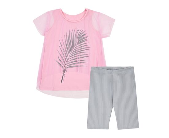  Комплект (футболка + велосипедки) дитячий К3СК123, фото 1 