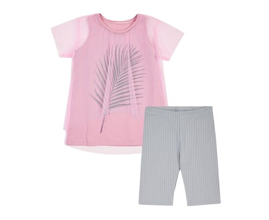  Комплект (футболка + велосипедки) дитячий К3СК123, image 1 