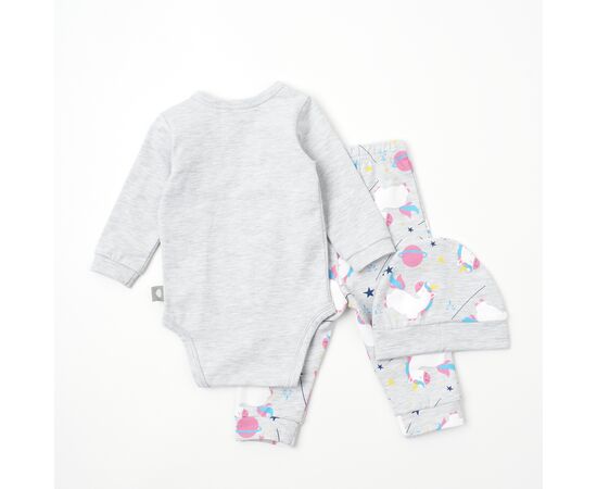  Комплект (боді + штанці + шапочка) дитячий К5СН007, фото 2 