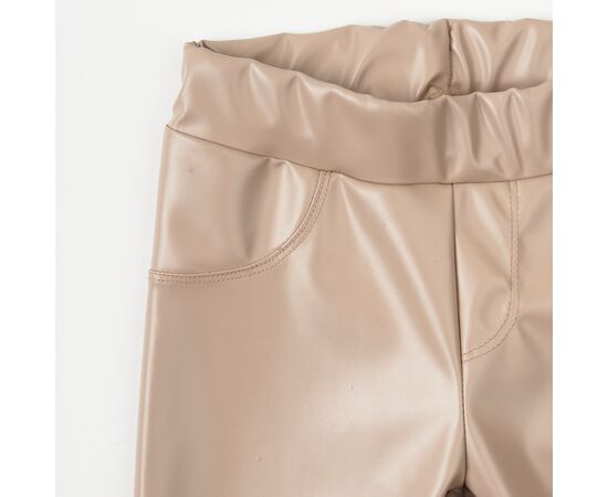  Легінси зі штучної шкіри дитячі 10КС135, фото 6 