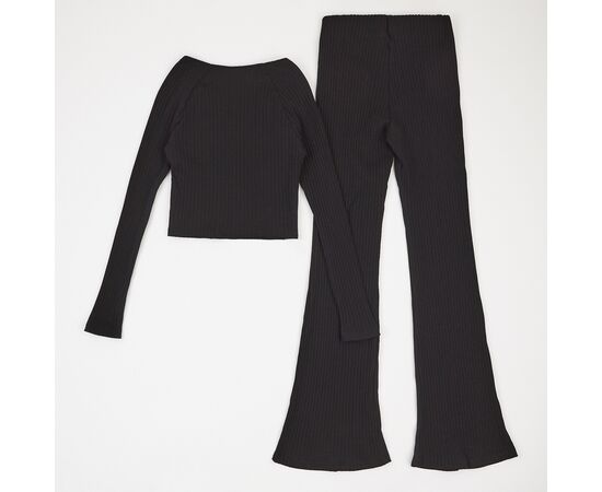  Комплект (топ з довгими рукавами + штани кльош) дитячий К3РК161, image 4 