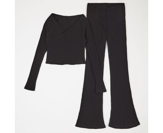  Комплект (топ з довгими рукавами + штани кльош) дитячий К3РК161, image 2 