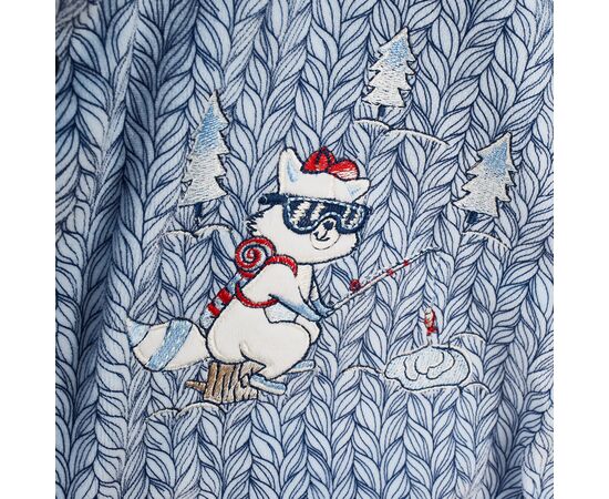  Чоловічок (комбінезон) велюровий дитячий 8Т07В, image 3 