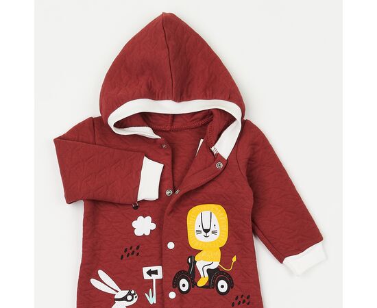  Чоловічок (комбінезон) утеплений дитячий 8КП064, image 4 