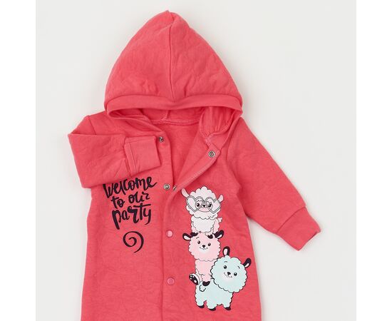  Чоловічок (комбінезон) утеплений дитячий 8КП064, image 4 