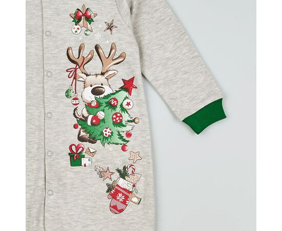  Чоловічок (комбінезон-спальник) + шапочка дитячі К8ІН003, image 4 