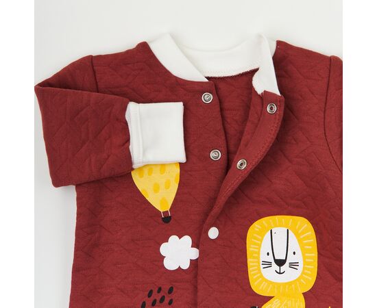  Комплект (чоловічок утеплений + шапочка) дитячий К8КП008, image 5 