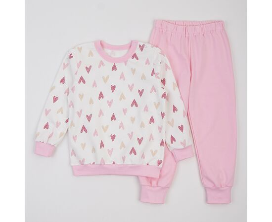  Піжама утеплена з начосом (світшот + штани) дитяча К3ФТ152, image 2 