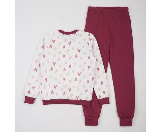  Піжама утеплена з начосом (світшот + штани) дитяча К3ФТ153, image 3 