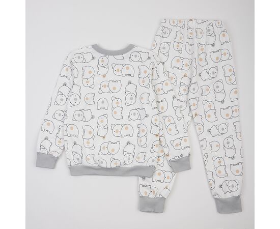  Піжама утеплена з начосом (світшот + штани) дитяча К3ФТ143, фото 3 