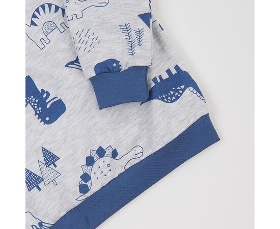  Піжама утеплена з начосом (світшот + штани) дитяча К3ФТ118, image 7 