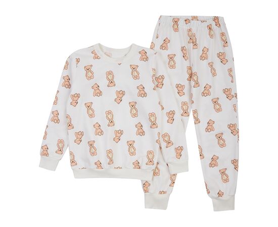  Піжама утеплена з начосом (світшот + штани) дитяча К3ФТ143, image 1 