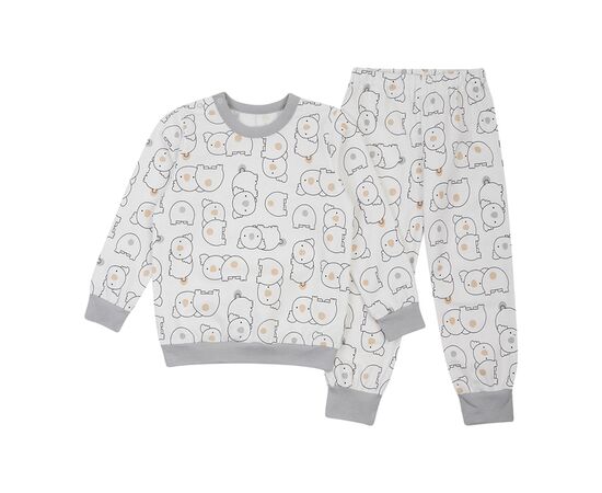  Піжама утеплена з начосом (світшот + штани) дитяча К3ФТ118, image 2 