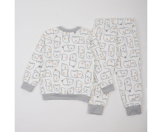  Піжама утеплена з начосом (світшот + штани) дитяча К3ФТ118, image 3 