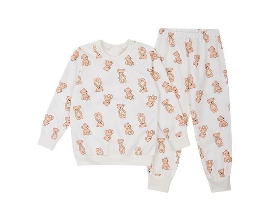  Піжама утеплена з начосом (світшот + штани) дитяча К3ФТ118, image 1 