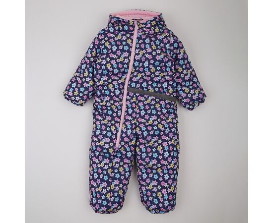  Зимовий комбінезон дитячий з утеплювачем на флісі 8ПЛ078, фото 1 