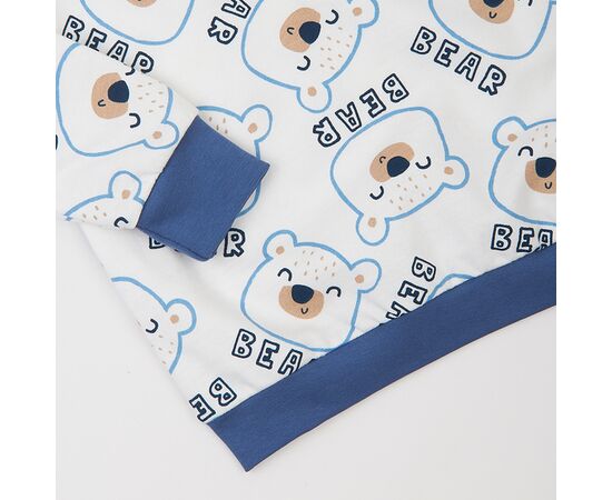  Піжама утеплена з начосом (світшот + штани) дитяча К3ФТ143, фото 4 