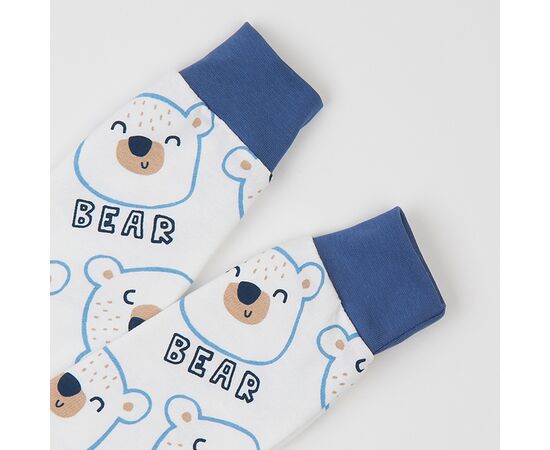  Піжама утеплена з начосом (світшот + штани) дитяча К3ФТ143, image 5 