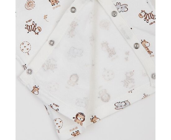  Комплект (чепчик + льоля + повзунки) дитячий утеплений з начосом К1ФТ003, image 6 