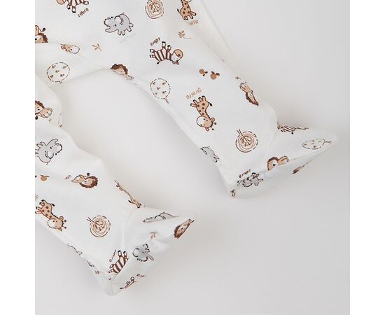  Комплект (чепчик + льоля + повзунки) дитячий утеплений з начосом К1ФТ003, image 8 