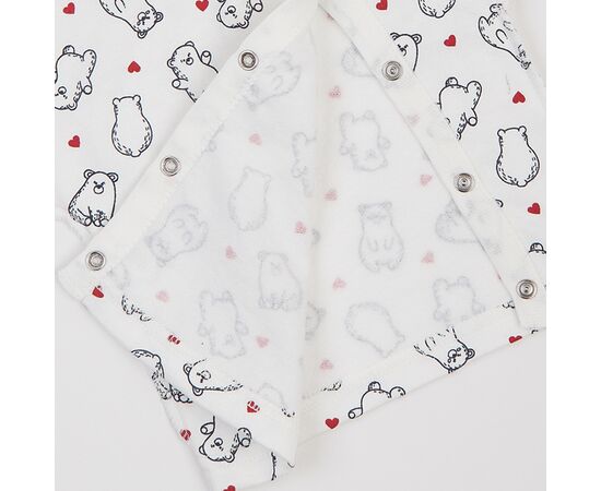  Комплект (чепчик + льоля + повзунки) дитячий утеплений з начосом К1ФТ003, фото 6 