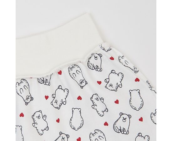  Комплект (чепчик + льоля + повзунки) дитячий утеплений з начосом К1ФТ003, фото 7 