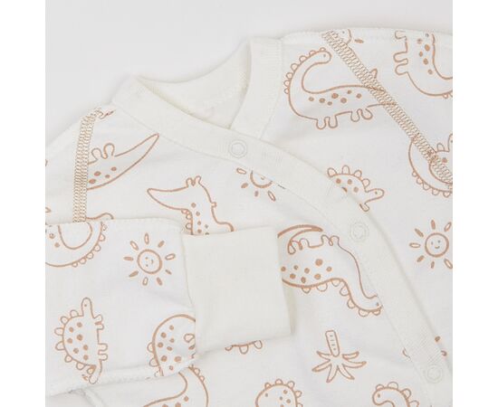  Комплект (чепчик + льоля + повзунки) дитячий утеплений з начосом К1ФТ003, image 6 