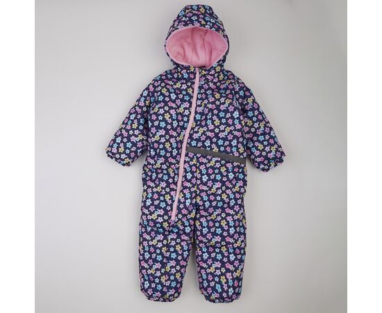  Зимовий комбінезон дитячий з утеплювачем на флісі 8ПЛ078, фото 3 