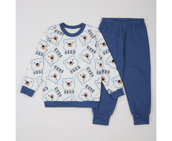  Піжама утеплена з начосом (світшот + штани) дитяча К3ФТ118, image 1 